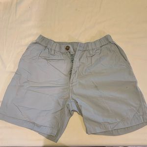 Chubbies 7” light blue stretch cargo
